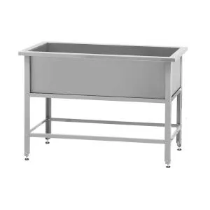 Ванна моечная ВМСн - 1350 "Norma Zn", 1 м/о 1250*600*350 (ножка угловая)
