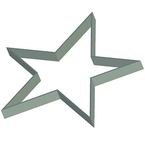 Кондитерская форма Звезда